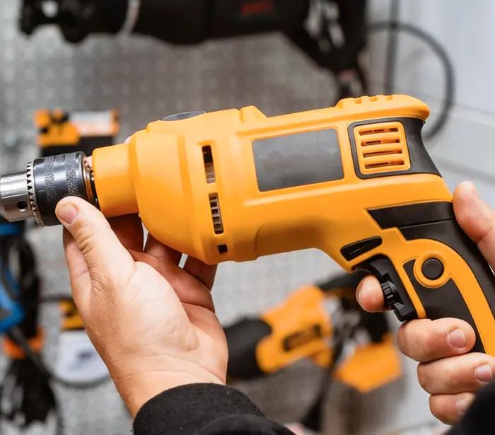 Manico per trapano professionale: smorzamento delle vibrazioni per l'uso tutto il giorno