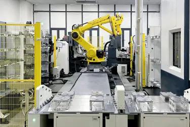 Colata industriale sotto vuoto