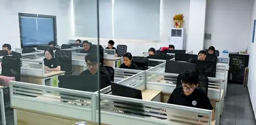 Team di esperti tecnici senior al lavoro