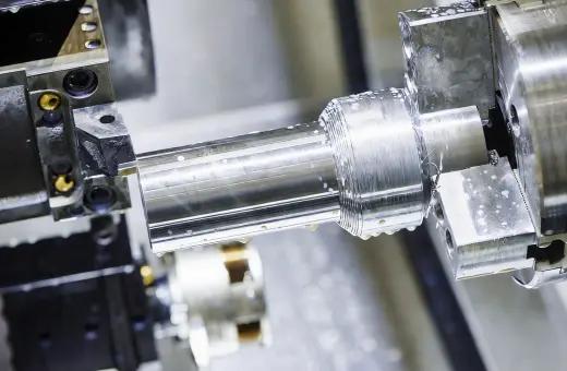 Lavorazioni di tornitura-fresatura CNC