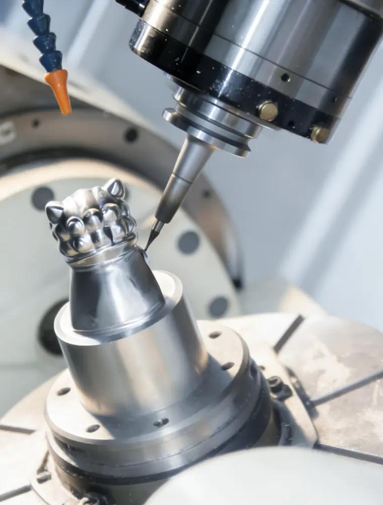Fresatura CNC a 5 assi