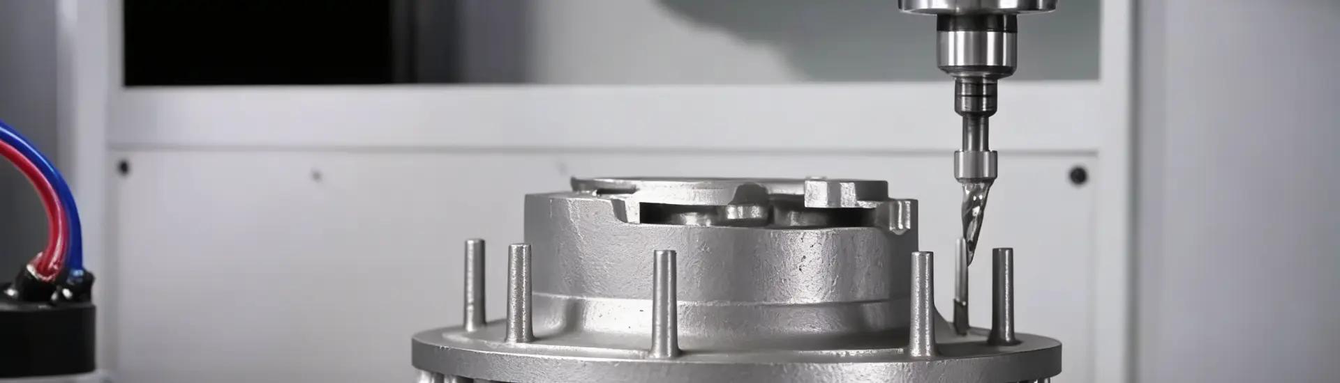 통합된 포스트 캐스팅 CNC 가공을 통한 매몰 주조
