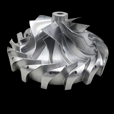 5-axis CNC machined part