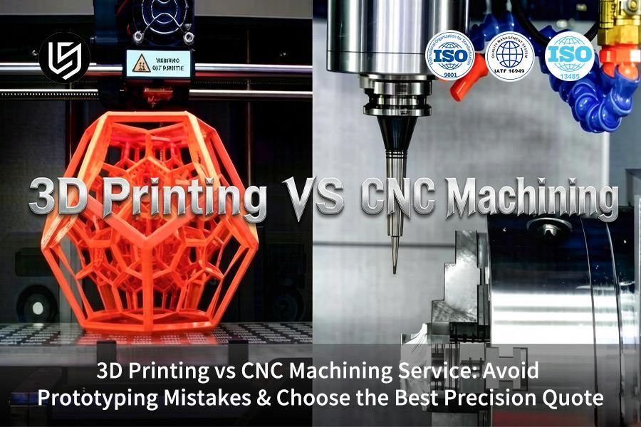 3D Printing VS CNC Machining Service: Avoid Prototyping Mistakes & Choose The Best Precision Quote