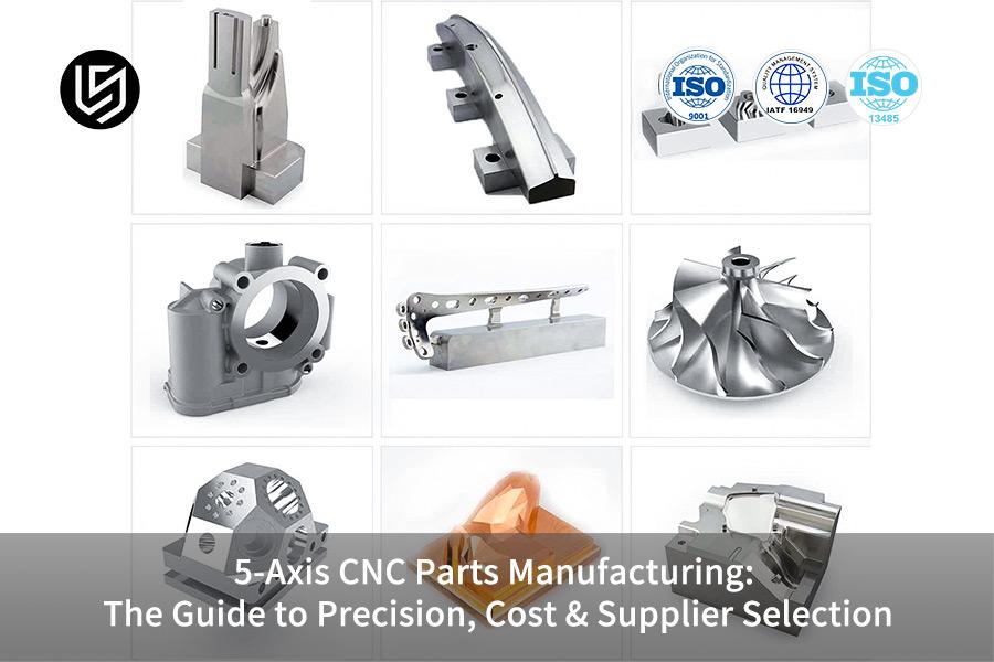 Produzione di componenti CNC a 5 assi: la guida alla precisione, ai costi e alla selezione dei fornitori