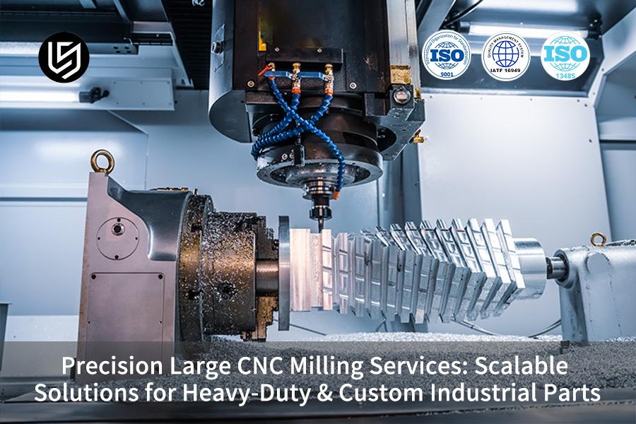 Servizi di fresatura CNC di precisione di grandi dimensioni: soluzioni scalabili per componenti industriali pesanti e personalizzati