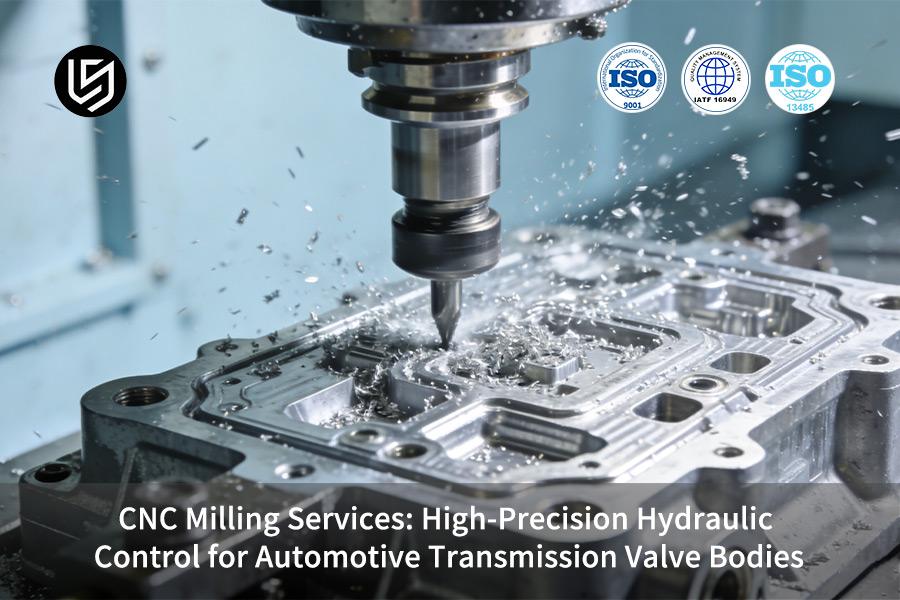 Servizi di fresatura CNC: controllo idraulico ad alta precisione per corpi valvola di trasmissione automobilistici