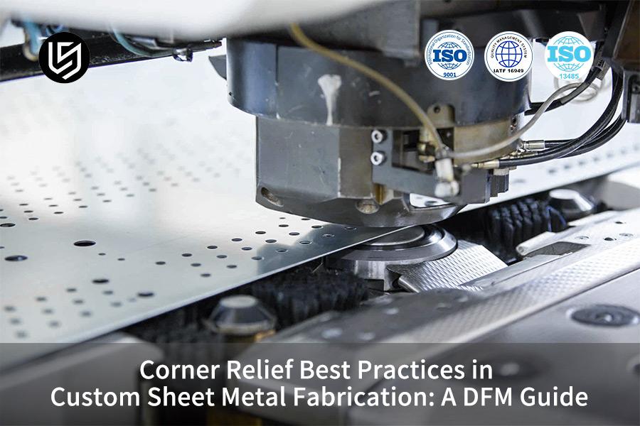 Corner Relief Best Practices in Custom Sheet Metal Fabrication: A DFM Guide