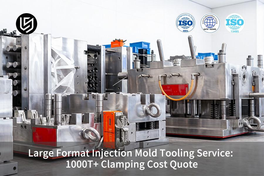 Large Format Injection Mold Tooling Service: 1000T+ Clamping Cost Quote