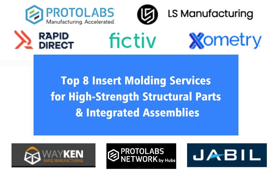 Top 8 Insert Molding Services For High-Strength Structural Parts & Integrated Assemblies