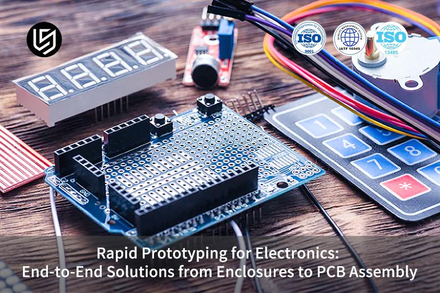 Prototipazione rapida per l'elettronica: soluzioni end-to-end dagli involucri all'assemblaggio PCB