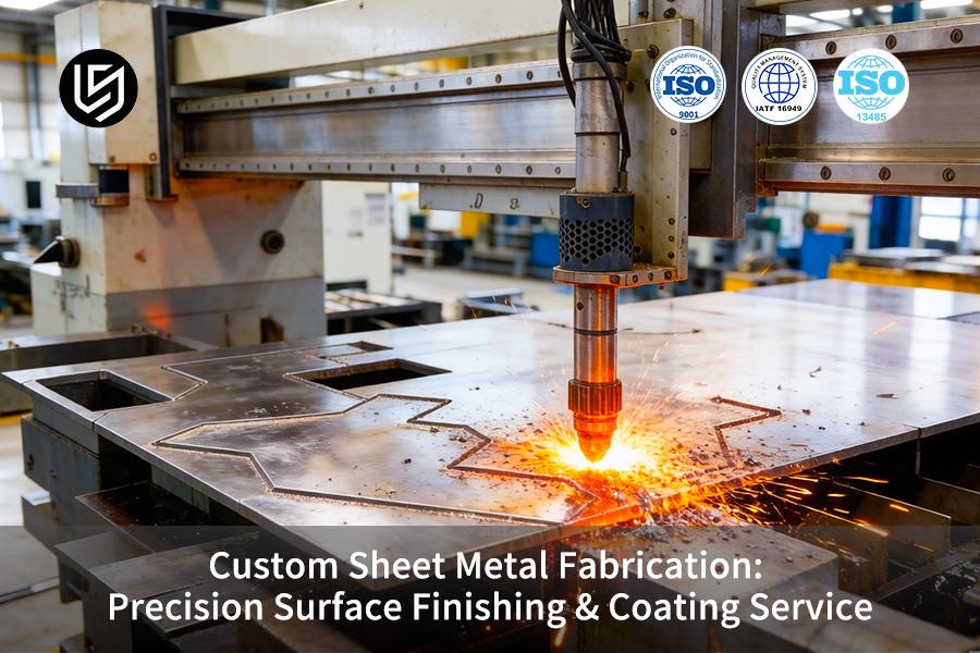 Fabrication de tôles sur mesure : service de finition et de revêtement de surfaces de précision