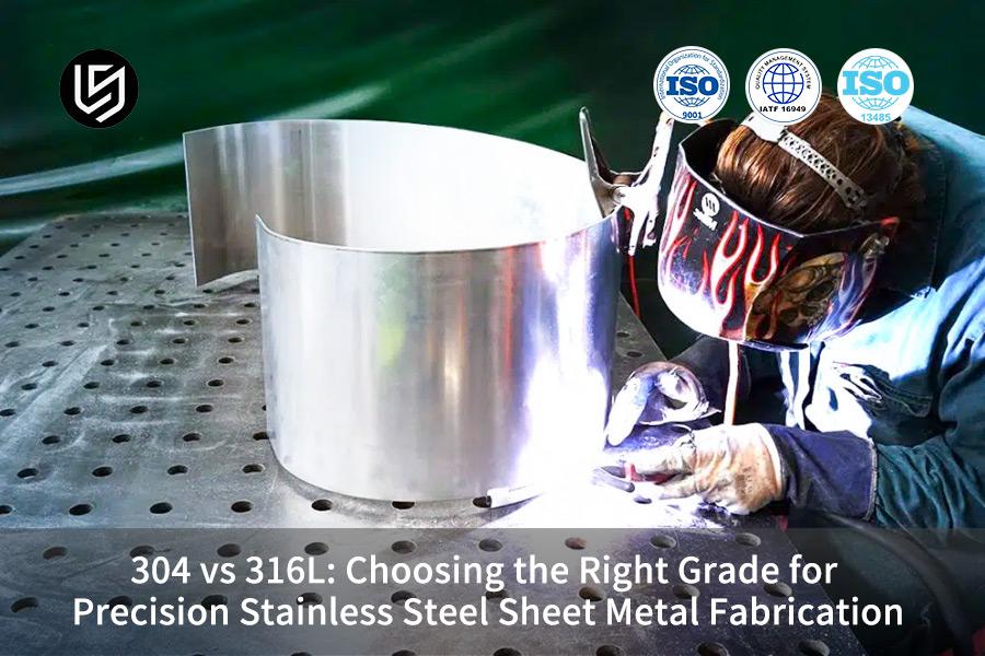 304 vs 316L: Choosing the Right Grade for Precision Stainless Steel Sheet Metal Fabrication