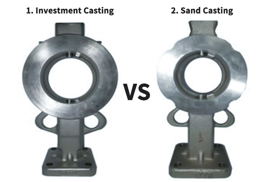 Matériaux de fonderie en sable VS fonderie à cire perdue