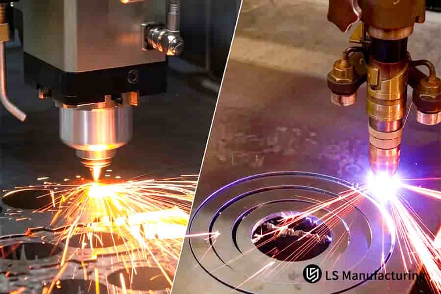 La découpe laser par rapport à la découpe plasma façonne des supports en aluminium légers pour les assemblages aérospatiaux.