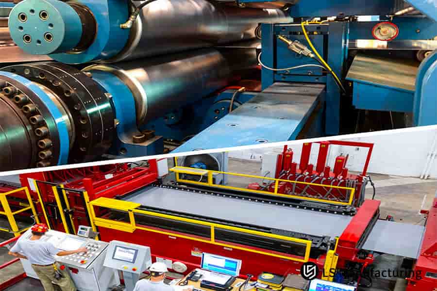 Les ingénieurs inspectent les tôles d’acier inoxydable 316L fraîchement découpées pour les applications critiques de composants aérospatiaux en usine.
